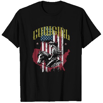 Discover COWGIRL USA T Shirts
