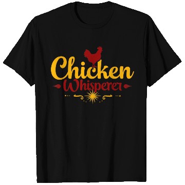 Discover Chicken Whisperer Funny Backyard Farm Lover T Shirts
