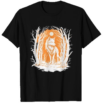 Discover Wolf in Forest T Shirts