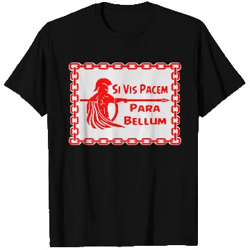 Discover Spartan Si Vis Pacem Para Bellum LIKE US ON FB #U T Shirts
