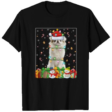 Discover Japanese Chin Dog Christmas Lights T Shirts