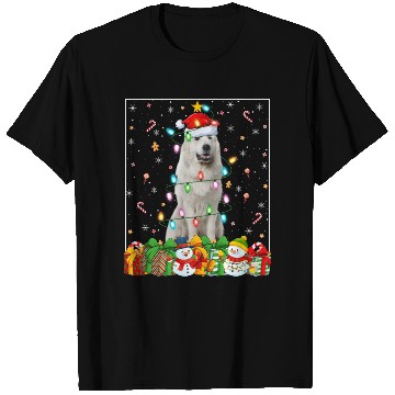 Discover Great Pyrenees Dog Christmas Lights T Shirts