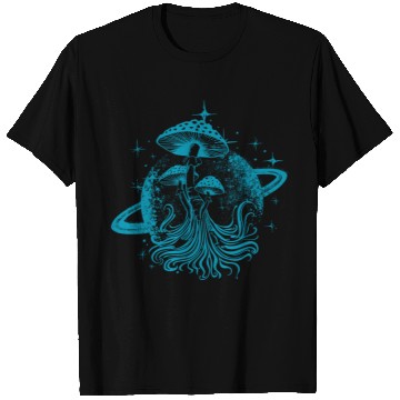 Discover Galaxy Mushroom T Shirts