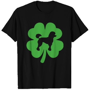 Discover Poodle Shamrock St Patrick's day Dogs Lover T Shirts