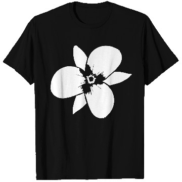 Discover White Beautiful Flower Spring Summer Nature Flower T Shirts