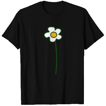 Discover White Daisies Flower Spring Summer Flowers Nature T Shirts