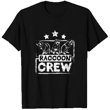Discover Raccoon crew T Shirts