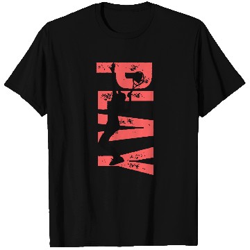 Discover Play Tennis female coral T Shirts