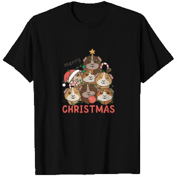 Discover Guinea Pig Christmas Tree Merry Christmas T Shirts