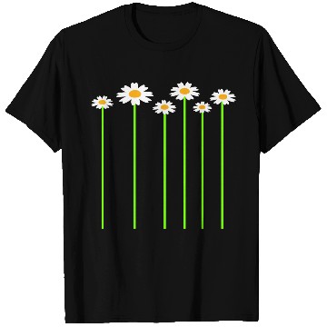 Discover Many Pretty Daisy Flowers Decorative Nature Design T Shirts