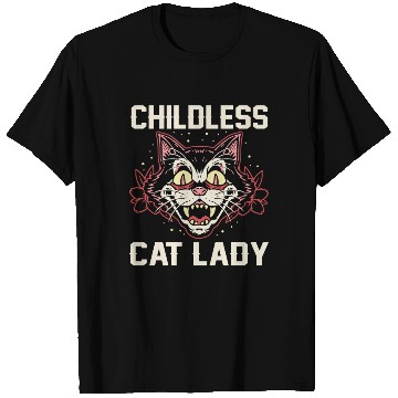 Discover Childless Cat Lady T Shirts