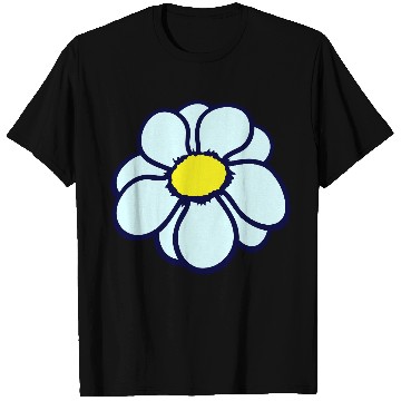 Discover Small Daisy Flower White Decorative Nature Design T Shirts