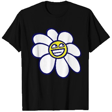 Discover Sweet Flower Spring Summer Nature Funny Face Fun T Shirts