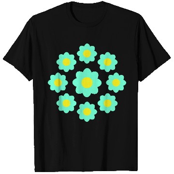 Discover Many Pretty Daisy Flowers Decorative Nature Design T Shirts