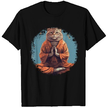 Discover Yoga cats T Shirts