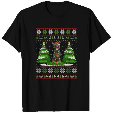 Discover Irish Setter Dog Christmas Tree Lights T Shirts