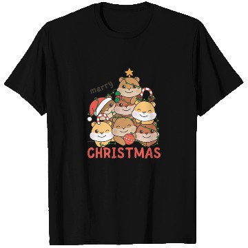 Discover Hamster Christmas Tree Merry Christmas T Shirts