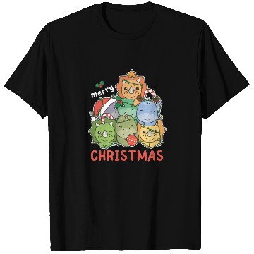 Discover Dinosaur Christmas Tree Merry Christmas T Shirts