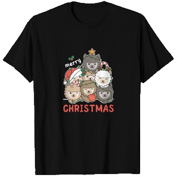 Discover Alpaca Christmas Tree Merry Christmas T Shirts