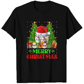 Discover Baseball Christmas T Shirts