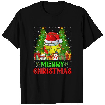 Discover Softball Christmas T Shirts