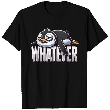 Discover Tired Penguin no energy chilling T Shirts