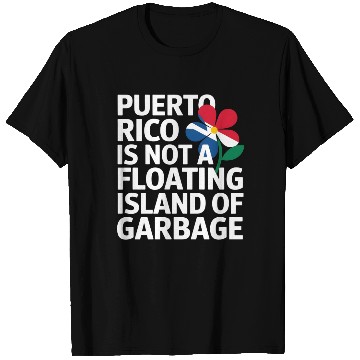 Discover Puerto Rico Pride Bold Awareness Statement T Shirts