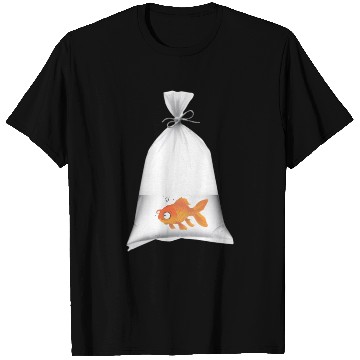 Discover fish in a bag T Shirts