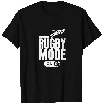 Discover Rugby Mode On Funny Rugby Player T Shirts