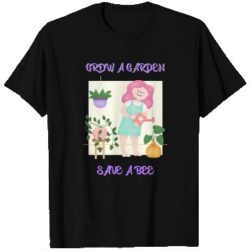 Discover Grow A Garden Save A Bee T Shirts