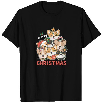 Discover Corgi Christmas Tree Merry Christmas T Shirts