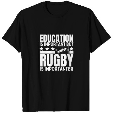 Discover Rugby Player Education Is Important Funny Rugby T Shirts