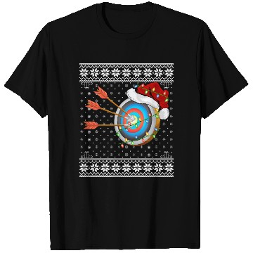 Discover Archery Player Ugly Christmas T Shirts