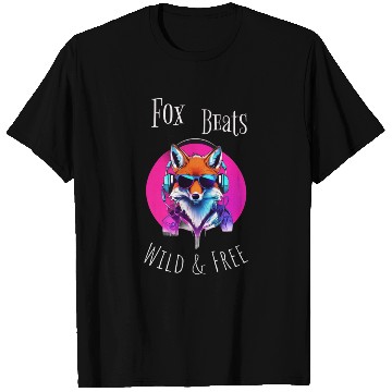 Discover fox beat fox theme T Shirts design