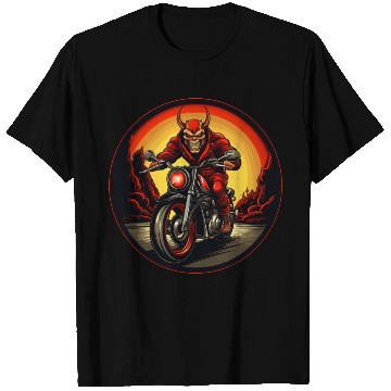Discover Teufel Motorcycle / Motorcyclist Teufel T Shirts