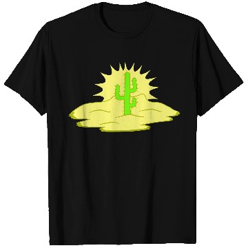Discover Cactus Desert Sunset Evening Sun Night Sunny Cacti T Shirts