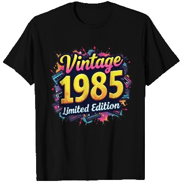 Discover vintage 1985 limited edition T Shirts