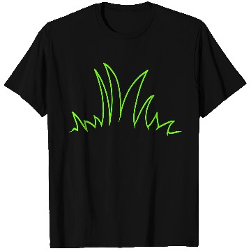 Discover Meadow Many Grasses Blades Of Grass Green Nature T Shirts