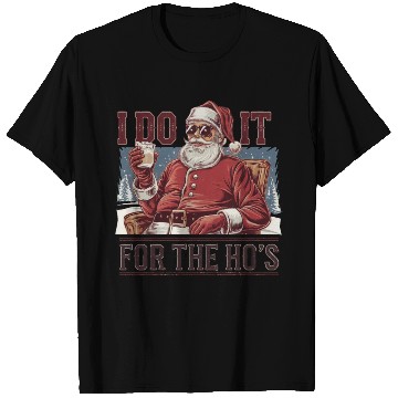 Discover Vintage Faded Christmas Santa Claus T Shirts
