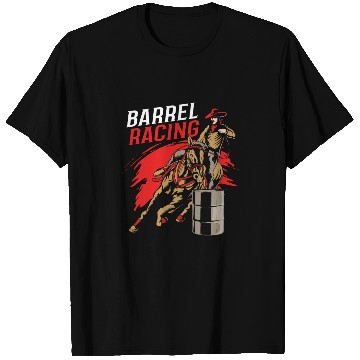 Discover Horse Riding Cowgirl Barrel Racing Rodeo T Shirts