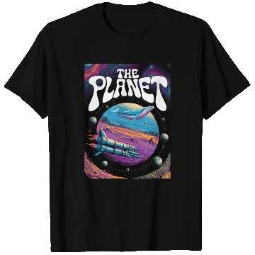 Discover Rainbow Space Whale Adventure T Shirts