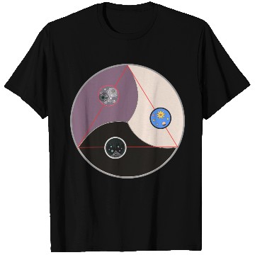 Discover Three worlds Circle T Shirts