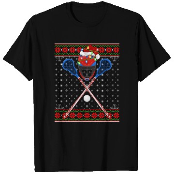 Discover Lacrosse Player Christmas T Shirts