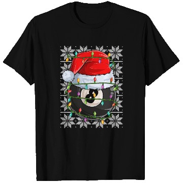 Discover Billiard 8 Ball Christmas Lights T Shirts
