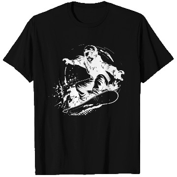 Discover Snowboarding Girl Sketch T Shirts