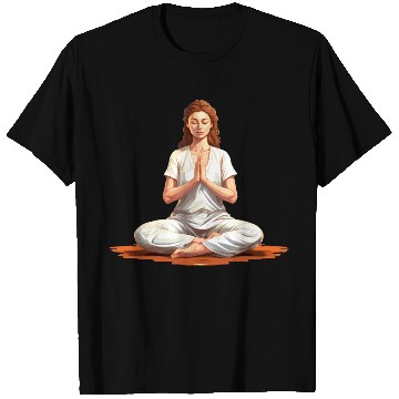 Discover Yoga Angel T Shirts
