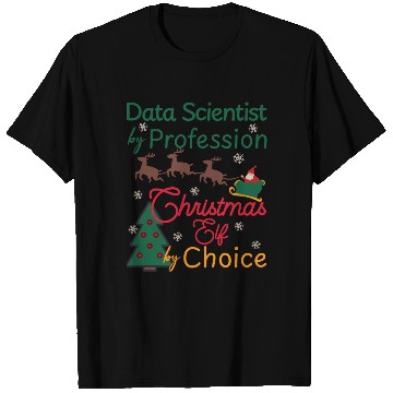 Discover Data Scientist Christmas Xmas Elf T Shirts