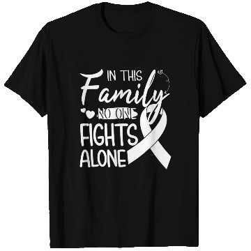 Discover No one fights alone Lung Cancer Awareness Month T Shirts