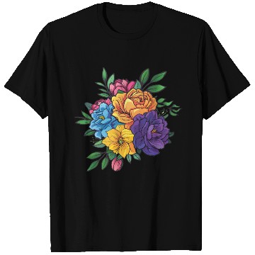 Discover Flower Bouquet Flowers Flowers T Shirts