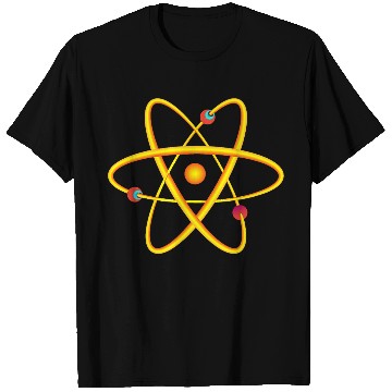 Discover Retro Atomic Atom Symbol Science Matters Physics T Shirts